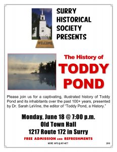 Toddy Pond Poster